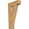 Ekena Millwork Traditional Block Rough Sawn Outlooker, Western Red Cedar, 6"W x 16"D x 28"H OUT06X16X28TRA05RWR - alternate 1